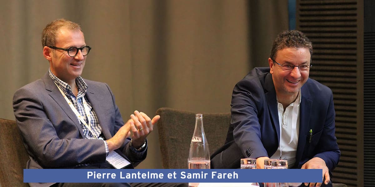 Pierre Lantelme et Samir Fareh